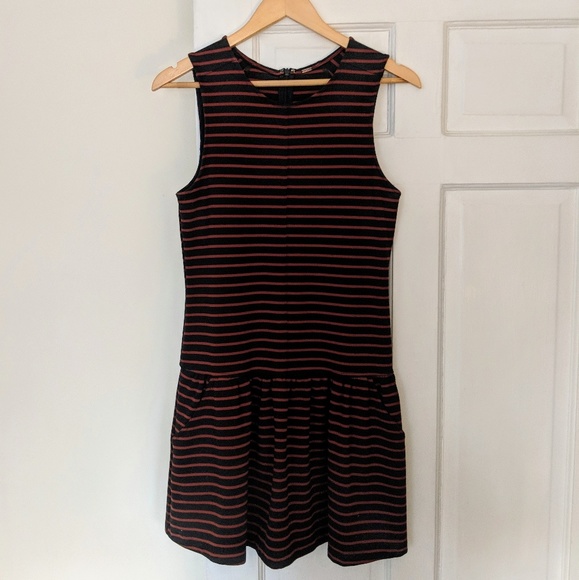 Free People - Striped Dress with Pockets - XS - Picture 2 of 5